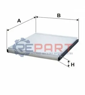 Фото 1 — Фільтр салону Suzuki Jimny 98- WIX FILTERS (WP2034) Фото Фільтр салону Suzuki Jimny 98- WIX FILTERS (WP2034) зображення 1