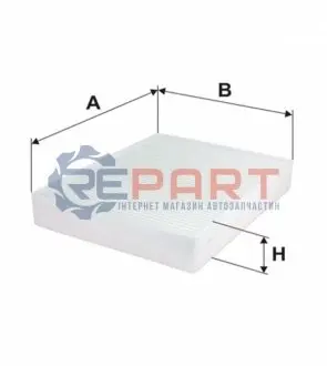Фільтр салону BMW 1 (F20), 1 (F21), 2 (F22, F87), 2 (F23), 3 (F30, F80), 3 (F31), 3 GRAN TURISMO (F34), 4 (F32, F82), 4 (F33, F83), 4 GRAN COUPE (F36) 1.5-3.0H 07.11 WIX FILTERS WP2080 Купити в Україні