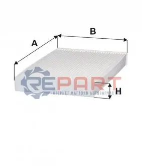 Фільтр салону CITROEN C3 AIRCROSS II OPEL CROSSLAND X, CROSSLAND X / CROSSLAND 1.2-1.6D 03.17 WIX FILTERS WP2174 Купити в Україні