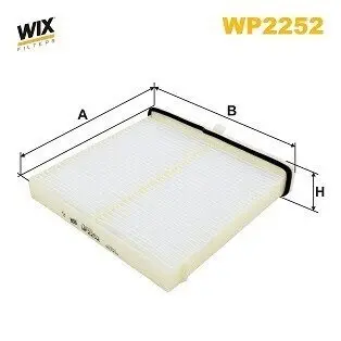 Фільтр салону Mazda 3/ CX-3 18 WIX FILTERS WP2252 Купити в Україні