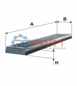 Фільтр повітря (салону) WIX FILTERS WP6817 (фото 1)