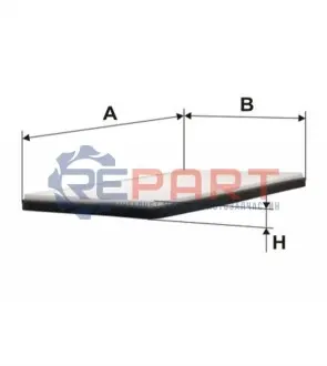 Фільтр салону RENAULT MEGANE I, MEGANE I CLASSIC, MEGANE I COACH, MEGANE SCÉNIC 1.4-2.0 08.95-08.03 WIX FILTERS WP6846 Купити в Україні