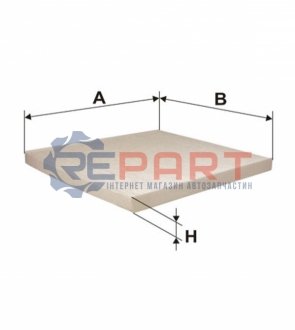 Фільтр салону WIX FILTERS WP6932 (фото 1)
