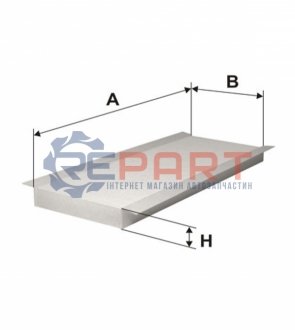 Фільтр салону WIX FILTERS WP9096 (фото 1)