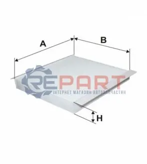 Фото Фильтр салона WIX FILTERS (WP9104) изображение 1