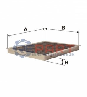 Фільтр повітря (салону) WIX FILTERS WP9117