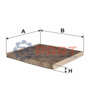 Фільтр повітря (салону) WIX FILTERS WP9137