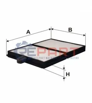 Фільтр салону TOYOTA AVENSIS, CALDINA, CARINA E VI, CARINA VII, CORONA, GAIA, NADIA, PICNIC 1.5-2.2D 02.92-08.04 WIX FILTERS WP9204 Купити в Україні