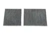 Фільтр салону Citroen C3 09-/C4 Cactus/Peugeot 2008 13-/207 06-15/208 12- (к-кт 2шт.) (вугільний) WP9257