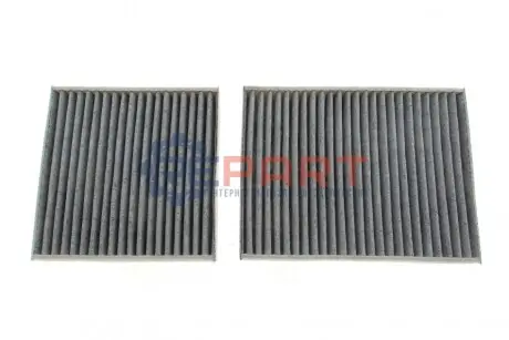 Фото Фільтр салону Citroen C3 09-/C4 Cactus/Peugeot 2008 13-/207 06-15/208 12- (к-кт 2шт.) (вугільний) WIX FILTERS (WP9257) зображення 1
