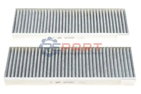 Фото Фільтр салону Citroen Berlingo/Peugeot Partner 08- (к-кт 2шт.) (вугільний) WIX FILTERS (WP9319) зображення 1