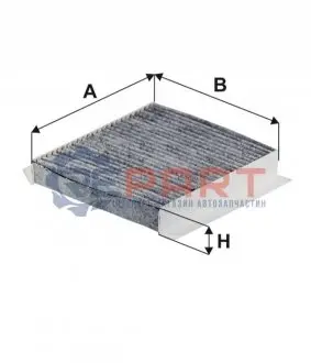 Фото Фильтр салона WIX FILTERS (WP9321) изображение 1