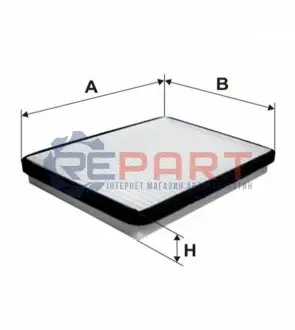 Фільтр салону LADA 110, 111, 112, PRIORA 1.3-2.0 01.95-07.18 WIX FILTERS WP9398 Купити в Україні