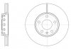 Тормозной диск - WOKING D6328.10 (230262, 4A0615301C, 4A0615301D) D632810