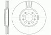 Гальмівний диск перед. A1/A3/Bora/Cordoba/Fabia (96-21) - WOKING D6544.10 (1J0615301, 1J0615301C, 1J0615301K) D654410