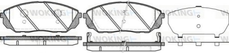 Гальмівні колодки WOKING P11413.12