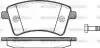 Колодки гальмівні (передні) Renault Kangoo 08 WOKING (P12513.00) зображення 1