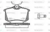 Колодки гальмівні (задні) Audi A4/A6 97-08/Renault Scenic/Megane 99- (TRW) WOKING (P12913.00) зображення 1