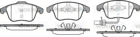 Гальмівні колодки WOKING P13193.11