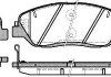 Гальмівні колодки пер. Hyundai Santa FE 06- (mando) P13263.02
