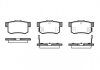 Гальмівні колодки зад. Civic 98-/Accord 90-03 (Akebono) (47,8x88,9x14) P2253.32