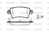 Колодки гальмівні (задні) Renault Master 97-10/Opel Movano A 98-10 WOKING (P9333.00) зображення 1