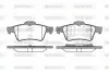 Комплект гальмівних колодок (задніх) Ford Connect 02 WOKING (P9423.00) зображення 1