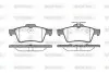 Комплект гальмівних колодок (задніх) Ford Connect 02 WOKING (P9423.20) зображення 1