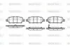 Колодки гальмівні (задні) Renault Koleos 16-/Nissan Juke 10-/Leaf 10 WOKING (P9763.01) зображення 1