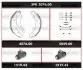 Колодки тормозные барабанные WOKING (SPK307600) изображение 1