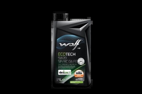 ECOTECH 5W20 SP/RC G6 FE 1Lx12 Wolf 1047274 (фото 1)