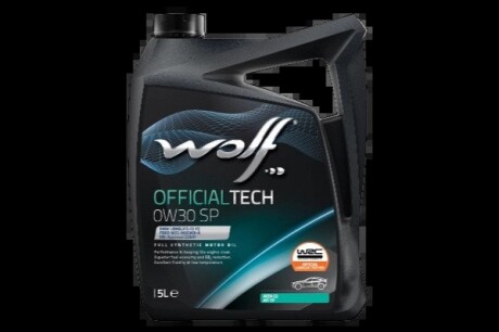 OFFICIALTECH 0W30 SP 5Lx4 (NEW) Wolf 1049043