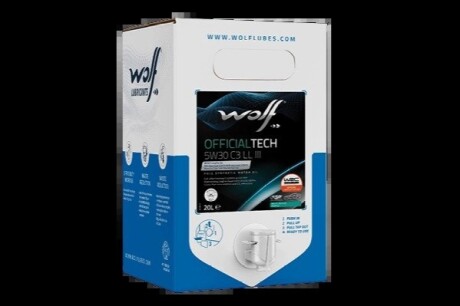 OFFICIALTECH 5W30 C3 SP EXTRA BIB 20L Wolf 1051081