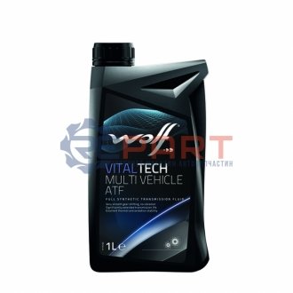 Трансмиссионное масло VitalTech Multi Vehicle ATF синтетическое 1 л Wolf 8305603