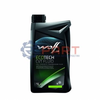 Трансмісійна олія Ecotech CVT Fluid синтетична 1 л Wolf 8306006