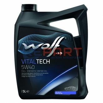 VITALTECH 5W40 5Lx4 Wolf 8311291