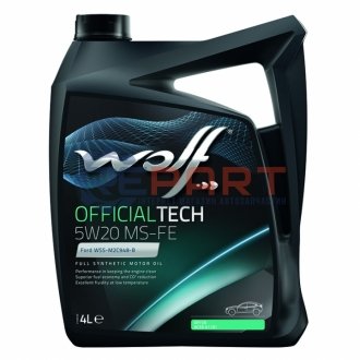 OFFICIALTECH 5W20 MS-FE 4Lx4 Wolf 8320187