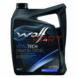 VITALTECH 5W40 B4 DIESEL 4Lx4 Wolf 8334009