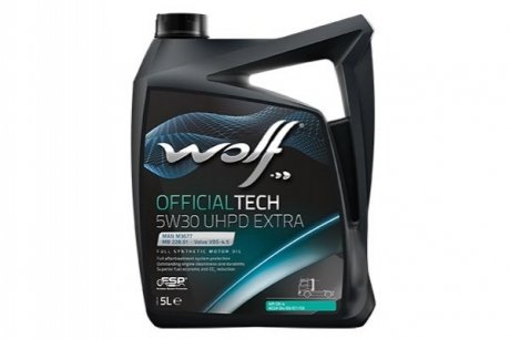 OFFICIALTECH 5W30 UHPD EXTRA 5Lx4 Wolf 8335457