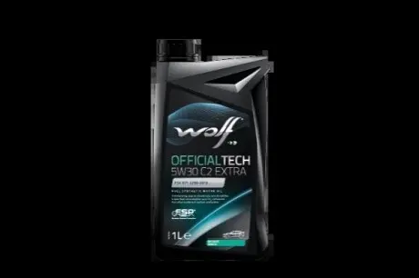 OFFICIALTECH 5W30 C2 EXTRA 1Lx12 Wolf 8339578