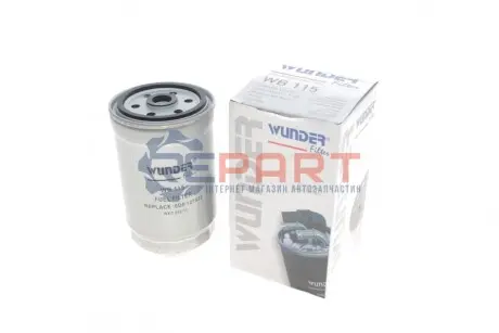 Фільтр паливний VW Passat 1.9 TDI 98-00 WUNDER FILTER WB 115 Купити в Україні