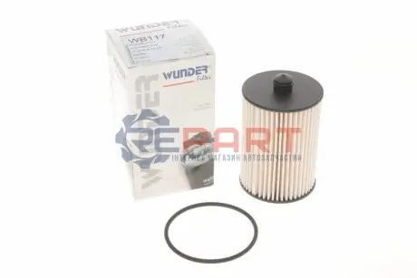 Фото Фільтр паливний VW LT 2.8 TDI (116kw) WUNDER FILTER (WB117) зображення 1