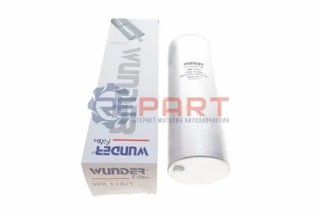 Фільтр паливний VW T5 1.9/2.5TDI 03 WUNDER FILTER WB1181 Купити в Україні
