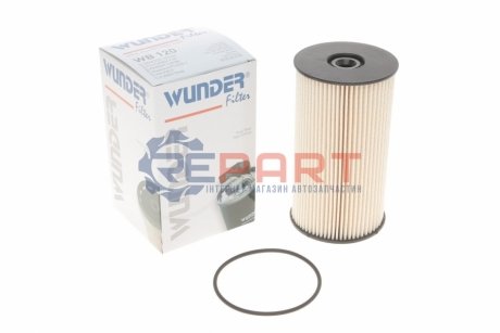 Фильтр топлива VW/AUDI 1.9/2.0 TDI 05/03- - WB 120 (3C0127434, 3C0127400D, 3C0127400C) WUNDER FILTER WB120