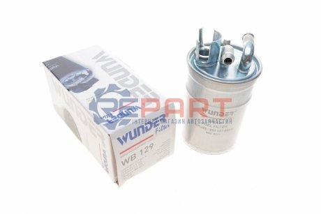 Фильтр топливный - WB 129 (59127401E, 59127401C, 059127401H) WUNDER FILTER WB129 (фото 1)