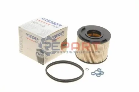 Фільтр паливний VW Touareg 3.0 TDI WUNDER FILTER WB132 Купити в Україні