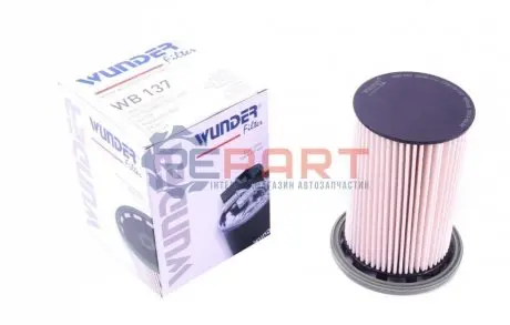 Фільтр паливний VW Touareg/Porsche Cayenne 3.0-4.2D 10 WUNDER FILTER WB137 Купити в Україні