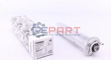 Фільтр паливний BMW 5 (E39)/7 (E38)/X5 (E53) 2.2-4.6 96-10 WUNDER FILTER WB211 Купити в Україні