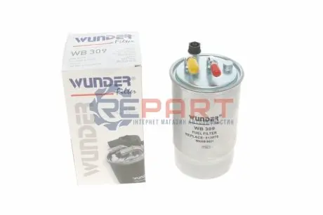 Фото Фильтр топлива OPEL CORSA D, E 1,3CDTi 06- WUNDER FILTER (WB309) изображение 1