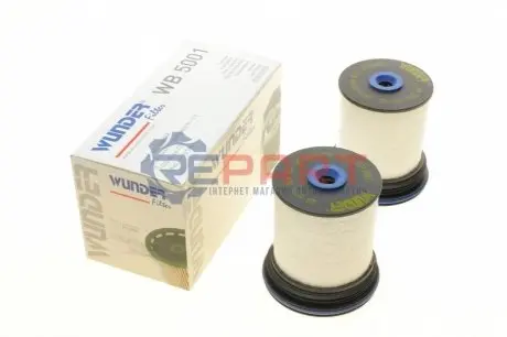Фото Фільтр паливний Chevrolet Captiva/Opel Antara 2.2 CDTi 10-/Jeep Cherokee 3.0CRD 11-/2.2CRD 15- (к-кт) WUNDER FILTER (WB5001) зображення 1